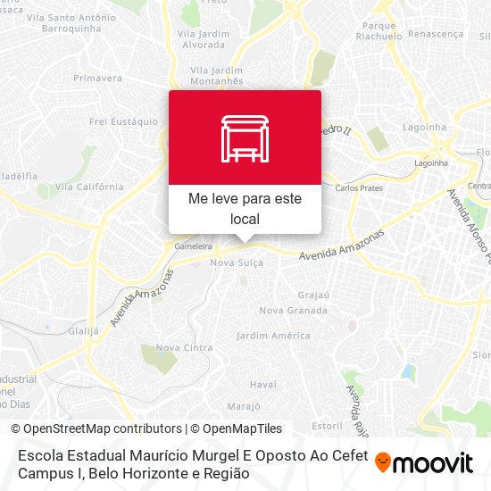 Escola Estadual Maurício Murgel E Oposto Ao Cefet Campus I mapa