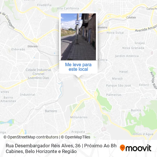 Rua Desembargador Réis Alves, 36 | Próximo Ao Bh Cabines mapa