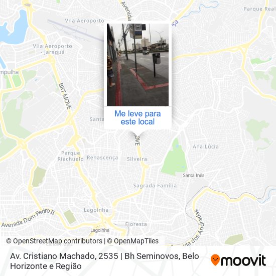 Av. Cristiano Machado, 2535 | Bh Seminovos mapa