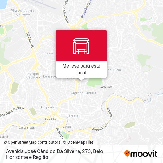 Avenida José Cândido Da Silveira, 273 mapa