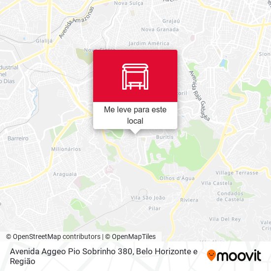 Avenida Aggeo Pio Sobrinho 380 mapa