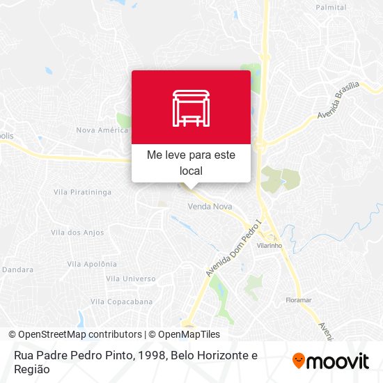 Rua Padre Pedro Pinto, 1998 mapa