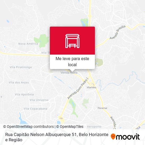 Rua Capitão Nelson Albuquerque 51 mapa