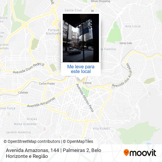 Avenida Amazonas, 144 | Palmeiras 2 mapa
