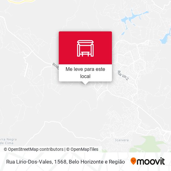 Rua Lírio-Dos-Vales, 1568 mapa