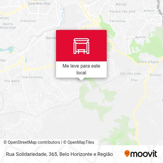 Rua Solidariedade, 365 mapa