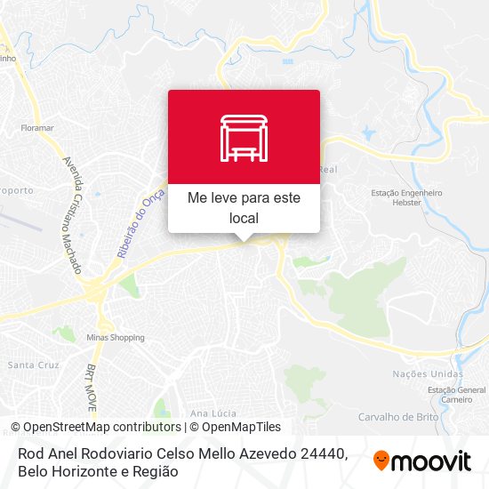 Rod Anel Rodoviario Celso Mello Azevedo 24440 mapa