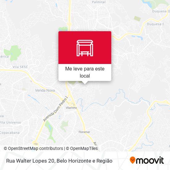 Rua Walter Lopes 20 mapa