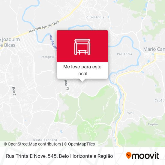 Rua Trinta E Nove, 545 mapa