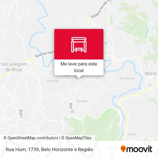 Rua Hum, 1739 mapa