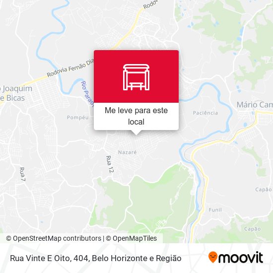 Rua Vinte E Oito, 404 mapa