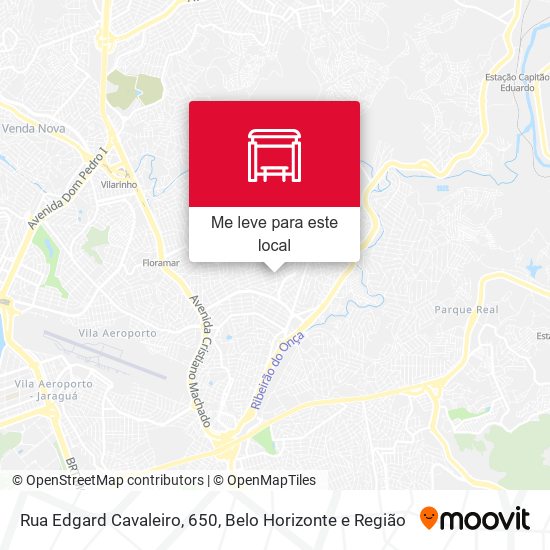 Rua Edgard Cavaleiro, 650 mapa