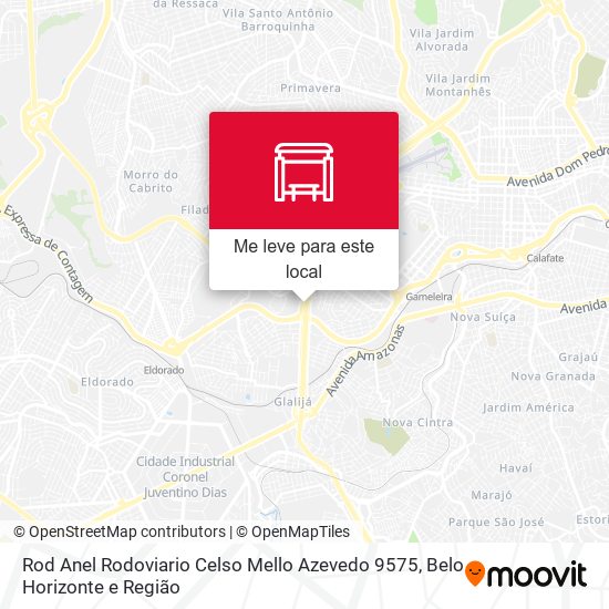 Rod Anel Rodoviario Celso Mello Azevedo 9575 mapa