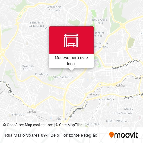 Rua Mario Soares 894 mapa