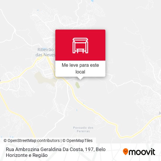 Rua Ambrozina Geraldina Da Costa, 197 mapa