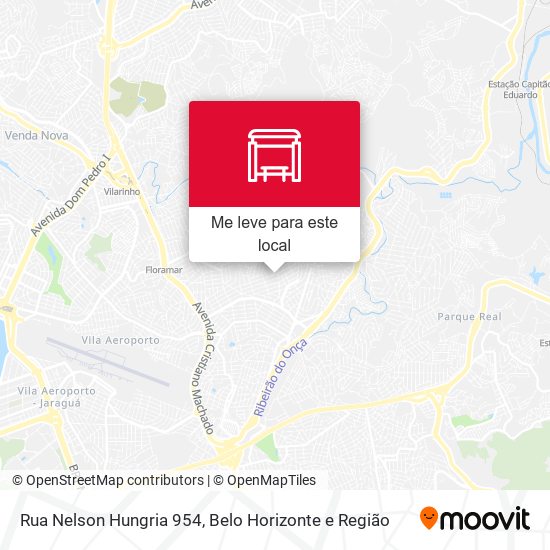 Rua Nelson Hungria 954 mapa