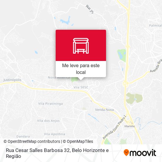 Rua Cesar Salles Barbosa 32 mapa