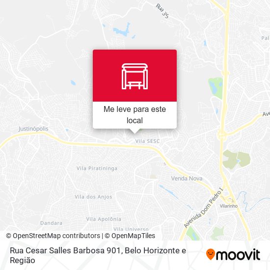 Rua Cesar Salles Barbosa 901 mapa