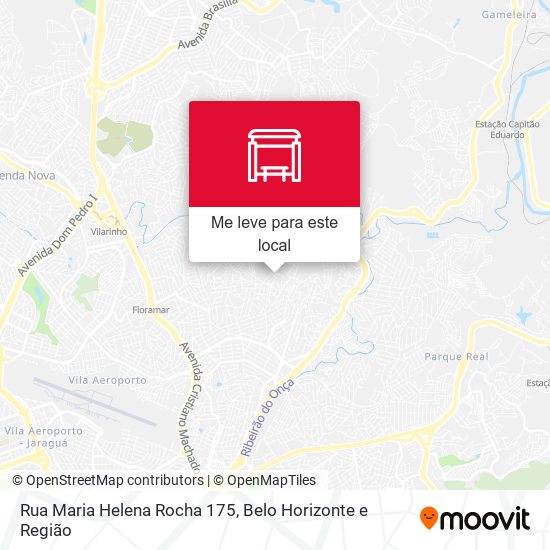 Rua Maria Helena Rocha 175 mapa