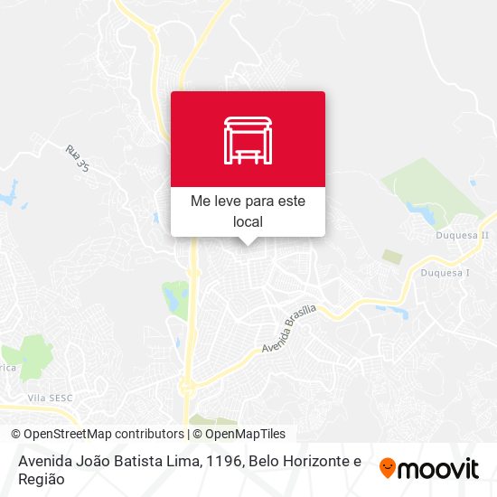 Avenida João Batista Lima, 1196 mapa