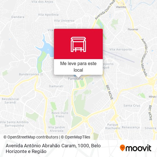 Avenida Antônio Abrahão Caram, 1000 mapa