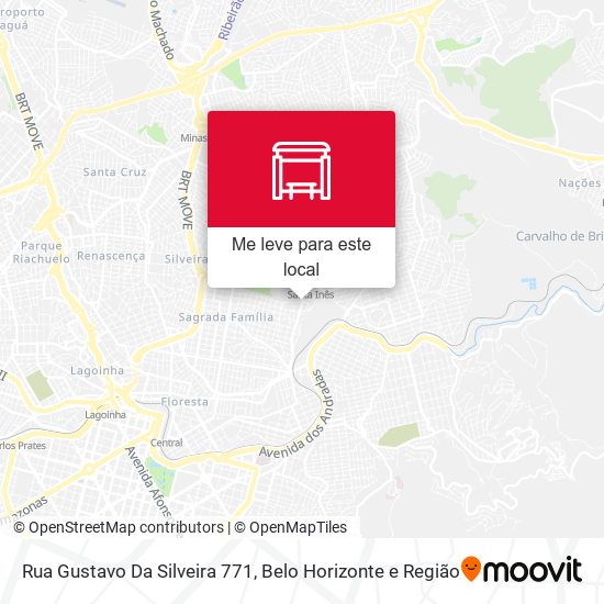 Rua Gustavo Da Silveira 771 mapa