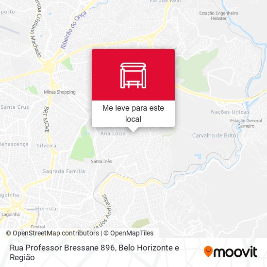 Rua Professor Bressane 896 mapa