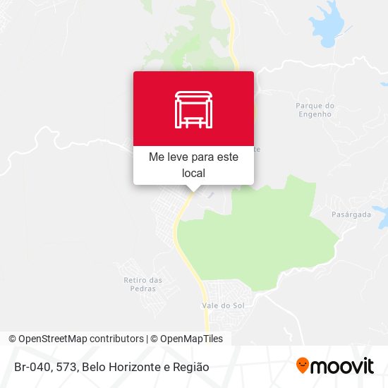 Br-040, 573 mapa