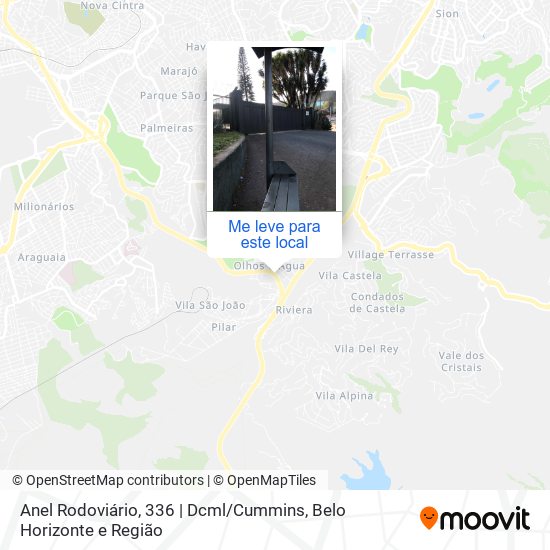 Anel Rodoviário, 336 | Dcml / Cummins mapa