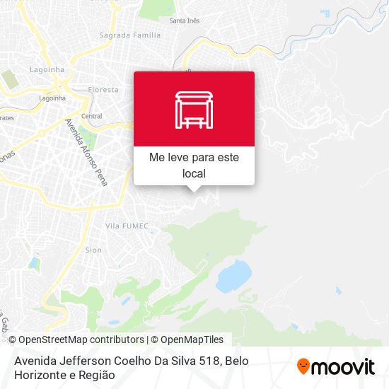 Avenida Jefferson Coelho Da Silva 518 mapa