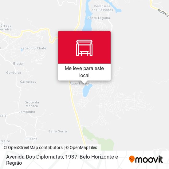 Avenida Dos Diplomatas, 1937 mapa