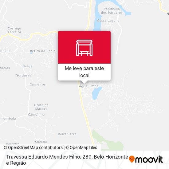 Travessa Eduardo Mendes Filho, 280 mapa