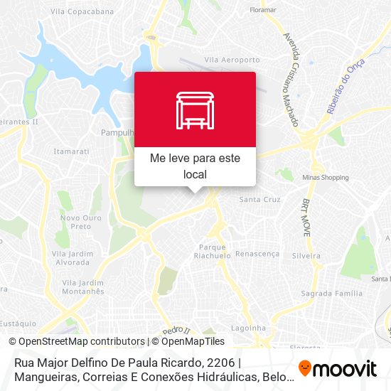 Rua Major Delfino De Paula Ricardo, 2206 | Mangueiras, Correias E Conexões Hidráulicas mapa