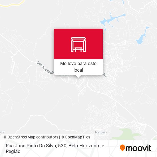 Rua Jose Pinto Da Silva, 530 mapa