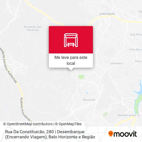 Rua Da Constituicão, 280 | Desembarque (Encerrando Viagem) mapa