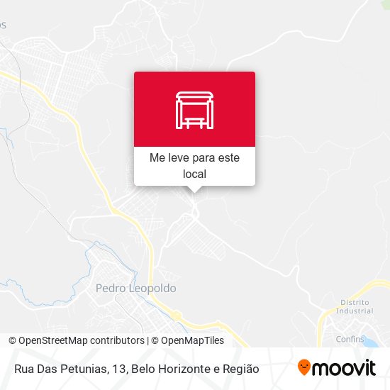 Rua Das Petunias, 13 mapa