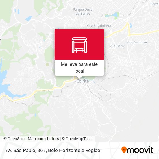 Av. São Paulo, 867 mapa