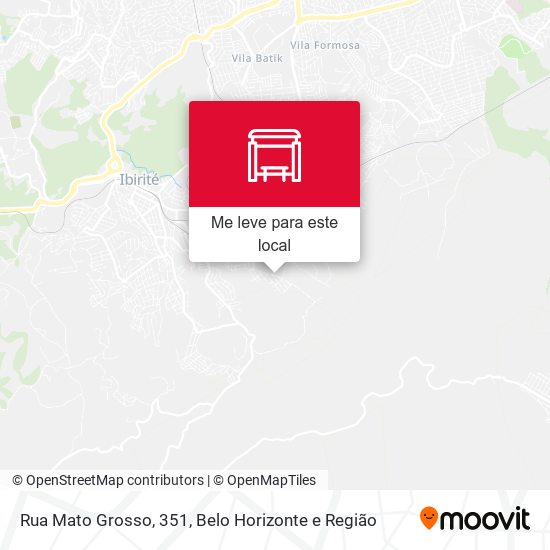 Rua Mato Grosso, 351 mapa