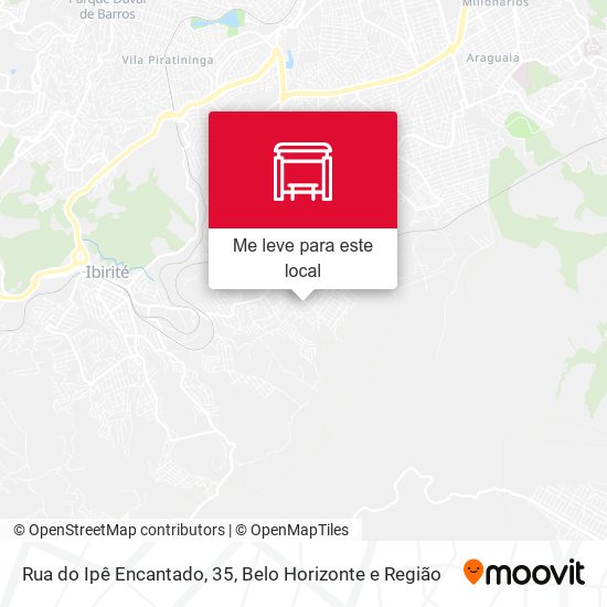 Rua do Ipê Encantado, 35 mapa