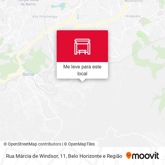 Rua Márcia de Windsor, 11 mapa