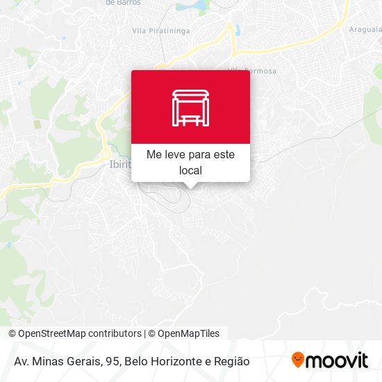 Av. Minas Gerais, 95 mapa