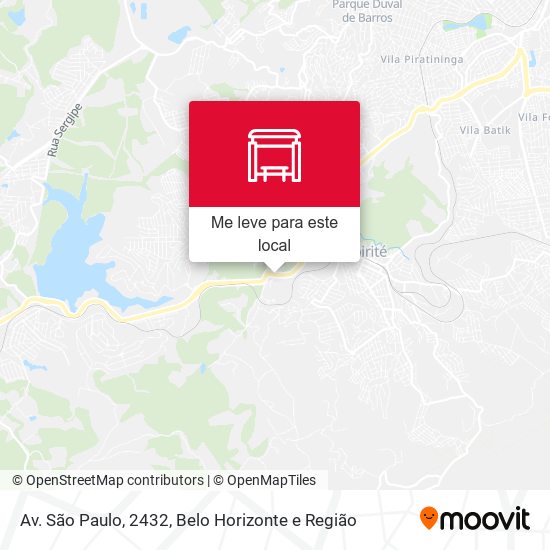 Av. São Paulo, 2432 mapa