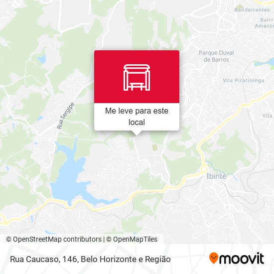 Rua Caucaso, 146 mapa