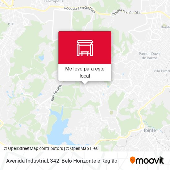 Avenida Industrial, 342 mapa