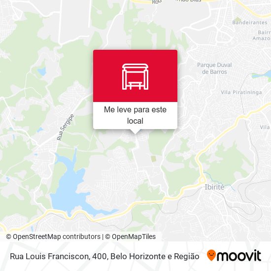 Rua Louis Franciscon, 400 mapa