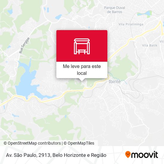 Av. São Paulo, 2913 mapa