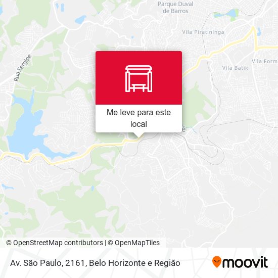 Av. São Paulo, 2161 mapa