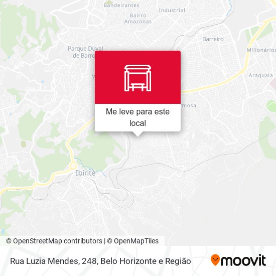Rua Luzia Mendes, 248 mapa
