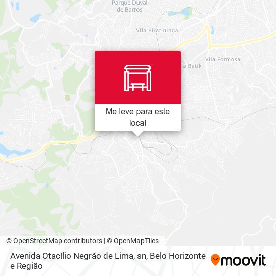 Avenida Otacílio Negrão de Lima, sn mapa