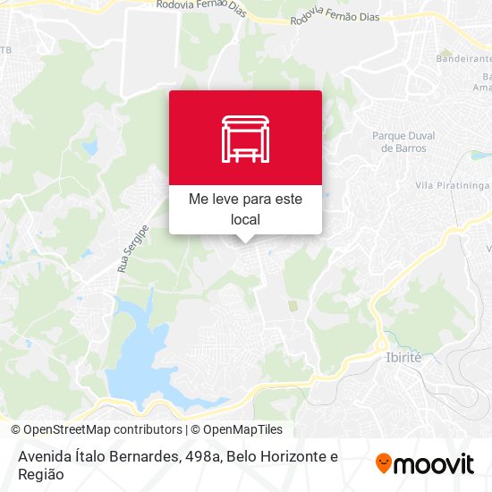 Avenida Ítalo Bernardes, 498a mapa